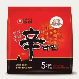 농심 신라면120g x 40개 (51588302)