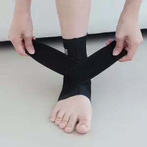 발목 밴드 아대 얇은 발목보호대 2P