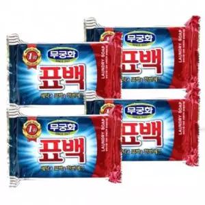 무궁화 표백 비누 세탁비누 230g 4개입