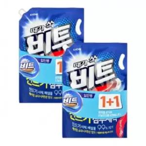 액체세제 일반용 1.55L 2개 의류 신발 얼룩제거용