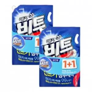 비트 때가 쏙 액체세제 일반용 1.55L × 2P -D