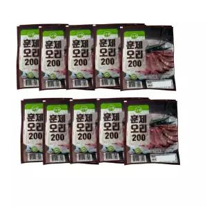 다향오리 훈제슬라이스 200g x 10팩