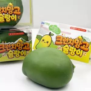 크런치 망고 파츠 말랑이 피젯토이 장난감 1개