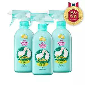 온더바디 코튼풋 발을씻자 풋샴푸 385ml 레몬 3개