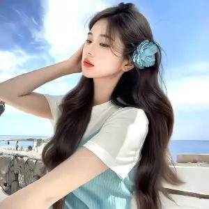 여성 전체가발 통가발 올다 웨이브 헤어소품 SD-250309 긴머리