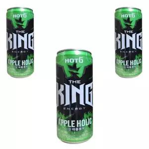 [하프클럽/셀러허브 식품]롯데 핫식스 더킹 애플홀릭 355ml 24개F