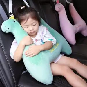 자동차 어린이 인형 쿠션 안전벨트 압박방지 수면 커버 애착