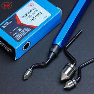 BB 디버링 도구 핸들 수동 HSS 금속 목재 플라스틱 알루미늄 구리 강철 트리밍 모따기 블레이드 BS1010