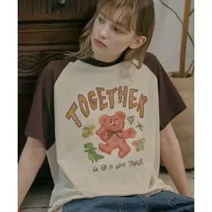CPGN STUDIO 두잇 베러 레글런 반팔티 브라운 106347