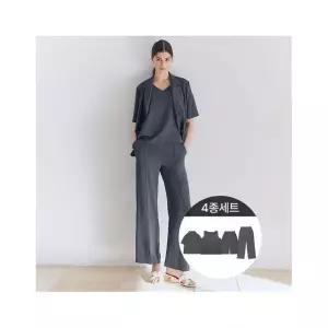 리베레츠 크링클포멀셋업4종자켓+이너+팬츠+플레어팬츠 431461