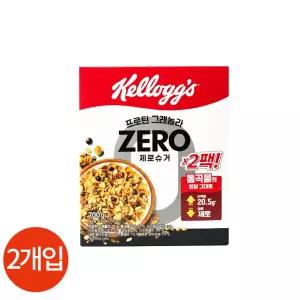 늘바른채움 켈로그 프로틴 그래놀라 제로슈거 350g x 2개