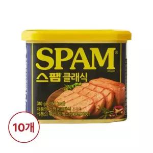 (e)CJ 스팸클래식 340g x10개