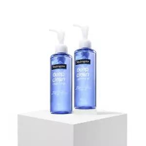 [대용량기획/블랙헤드간증템] 뉴트로지나 딥클린 클렌징 오일 2입 기획 (200ml+200ml)