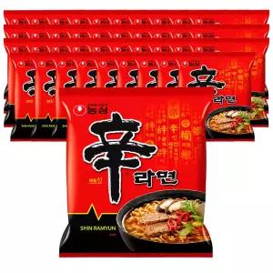농심 신라면 봉지라면 120g x 40개