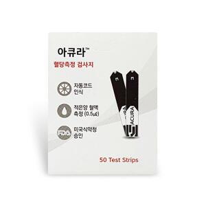 아큐라플러스뷰 혈당시험지 50매