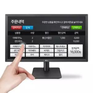 LG 22인치 터치모니터 감압식 22MP410 터치스크린 포스기 POS 압력식 54.5cm 22EN430H 후속