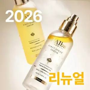 [달바][26년 신형 리뉴얼] 퍼스트 스프레이 세럼 펩타이드 100ml+100ml / 오리지널VER / 옐로우 미스트
