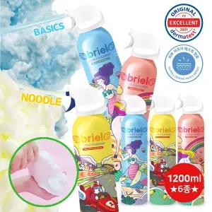[브리엘] 버블클렌저 200ml x 3종  2세트 기본/누들형/넓적누들형