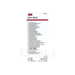 3M 스테리스트립 R1541 6mmx75mm (50개입) 피부 상처 봉합 수술 의료용테이프 흉터관리