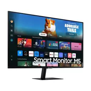 삼성전자 M5 S32DM500 80.1cm(32인치) 스마트모니터 블랙 O 유튜브 미러링 스마트싱스