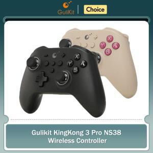 GuliKit KKK3 프로 컨트롤러, 킹콩 3 NS38 게임패드, 홀 효과 조이스틱 및 트리거 포함, 윈도우 닌텐도 스