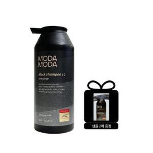 모다모다 제로 그레이 블랙 샴푸 10 300g (1개) + 1회용 10매 x3SET (AD)