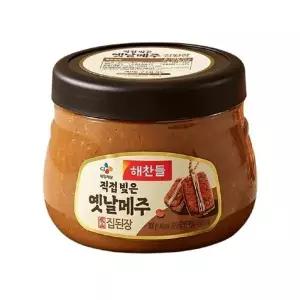 해찬들 직접 빚은 옛날메주 집된장 900g x 2개