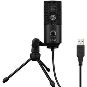피핀 FIFINE K669B USB 통화 스탠드 재택근무 게임 스트리밍 볼륨