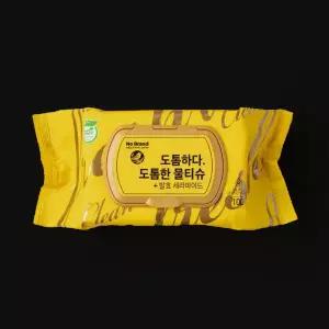 노브랜드 도톰한 물티슈 100매 10개 생활건강 화장지 생리대 위생용품 비품