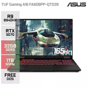 ASUS TUF 게이밍 A16 FA608PP-QT028 라이젠9 8940HX RTX5070 게이밍노트북 (32GB/1TB)YO