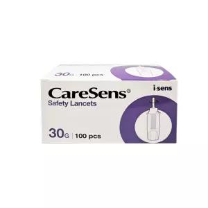 케어센스 안전란셋 30G 100p x 1개 / 자동 사혈 채혈침