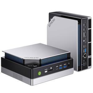 GMKtec EVO-X2 AI 미니 PC AMD 라이젠 알 맥스+ 395(최대 5.1GHz) 게이밍 컴퓨터, 64GB LPDDR5X 8000MHz(8GB*8) 1TB PCIe 4.0 SSD, 쿼드 스크린 8K 디스플레이, WiFi 7 및 USB4, SD 카드 리더