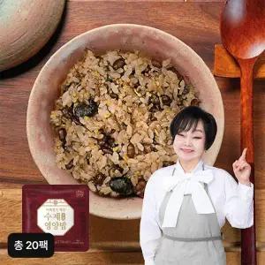 [NS홈쇼핑]빅마마 이혜정의 꽉찬 수제 영양밥 120gX20팩[35637440]