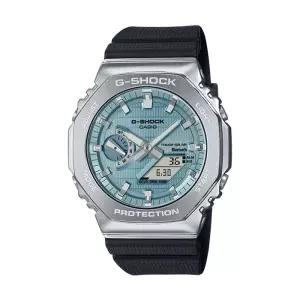 지샥 GBM-2100A-1A2 지얄오크 메탈커버 터프솔라 남성 아날로그 전자시계