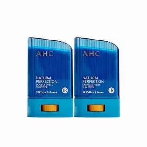 AHC 내추럴 퍼펙션 더블 쉴드 선스틱 (파랑색) 22g (SPF50+) 2개 (AD)