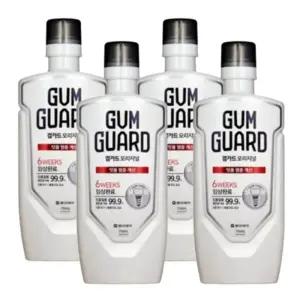 가그린 대용량 가글액 검가드 오리지널 750ml / 4개