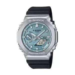 지샥 GBM-2100A-1A2 지얄오크 메탈커버 터프솔라 남성 아날로그 전자시계