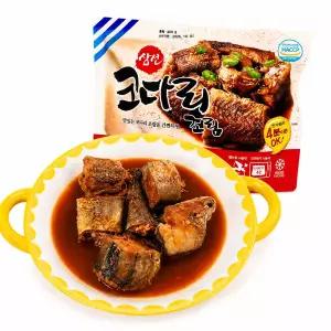 전자렌지 코다리 조림 4분 400g 러시아 명태 전자레인지 간편 한끼 반찬
