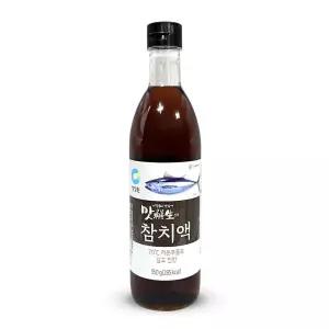 청정원 저온추출 맛선생 훈연 참치액 950g 참치액젓 훈연참치액 감칠맛액젓