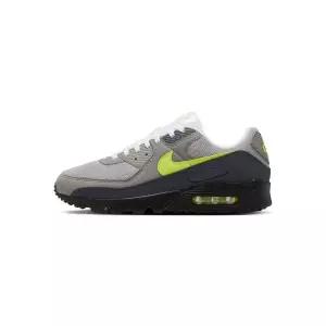 NIKE 에어 맥스 90 M - 블랙:앤트러사이트:라이트 차콜:네온 옐로우 / IQ0289-010