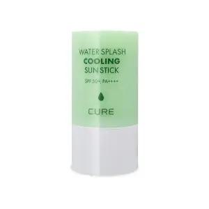 김정문알로에 큐어 워터 스플래쉬 쿨링 선스틱 23g(SPF50 ) 연두스틱 얼음자차 1개 Ss (36196017)