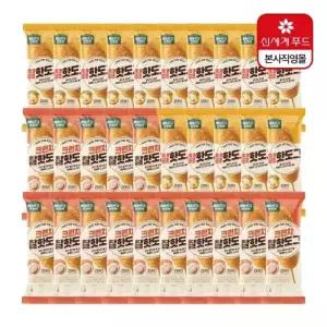 올반올바르고반듯한 찰 핫도그 80g*15개+크런치 핫도그 75g*15개