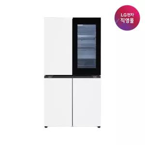 LG 디오스 AI 오브제 냉장고 노크온 매직스페이스 5도어 865L [T876MQQ412]