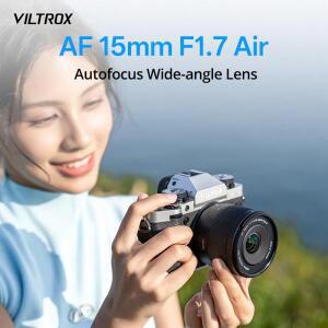 빌트록스 AF 15mm F1.7 에어 APS-C 광각 카메라 렌즈 대구경 자동 초점 인물 사진 촬영용 E 마운트 Z 호환