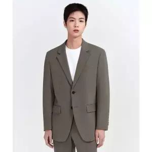 MUSINSA STANDARD 릴렉스드 베이식 블레이저 [더스티 베이지]