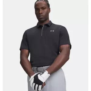 언더아머 Under Armour (1290140-001) 남자 UA TECH 테크 골프 카라티 반팔 티셔츠 585099