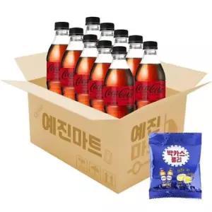 예진마트 코카콜라 제로 업소용 500ml x 10PET+박카스젤리