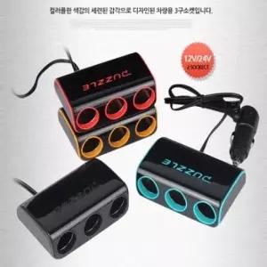 자동차소켓 퍼즐 컬러 3구소켓(2130)