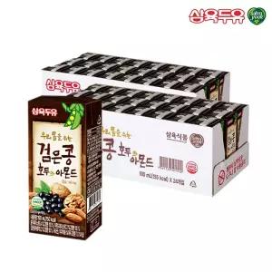 삼육두유 검은콩 호두와 아몬드 190ml 48팩 24팩x2