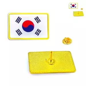 태극기뱃지 국기 태극기 뱃지 애국 배지 단체구매 국경일 행사용 기념품 외국인 선물용